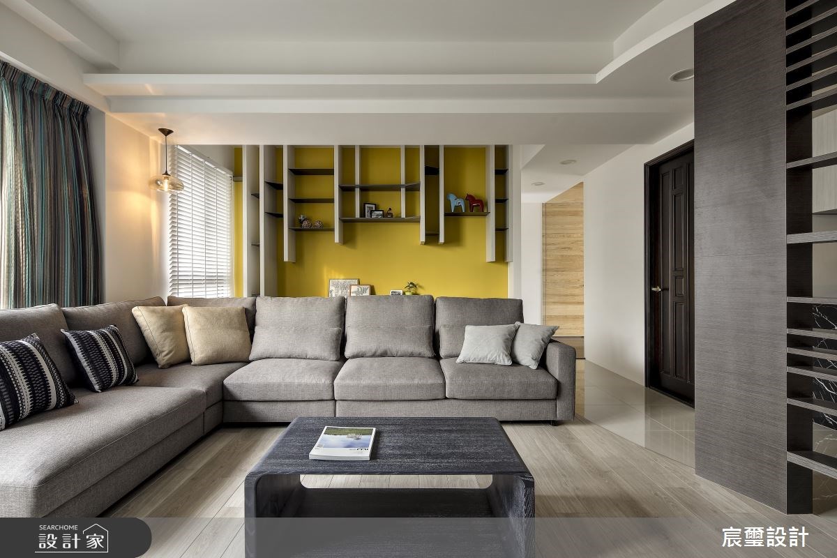 35坪新成屋(5年以下)＿現代風客廳案例圖片＿宸璽設計＿宸璽_05之9