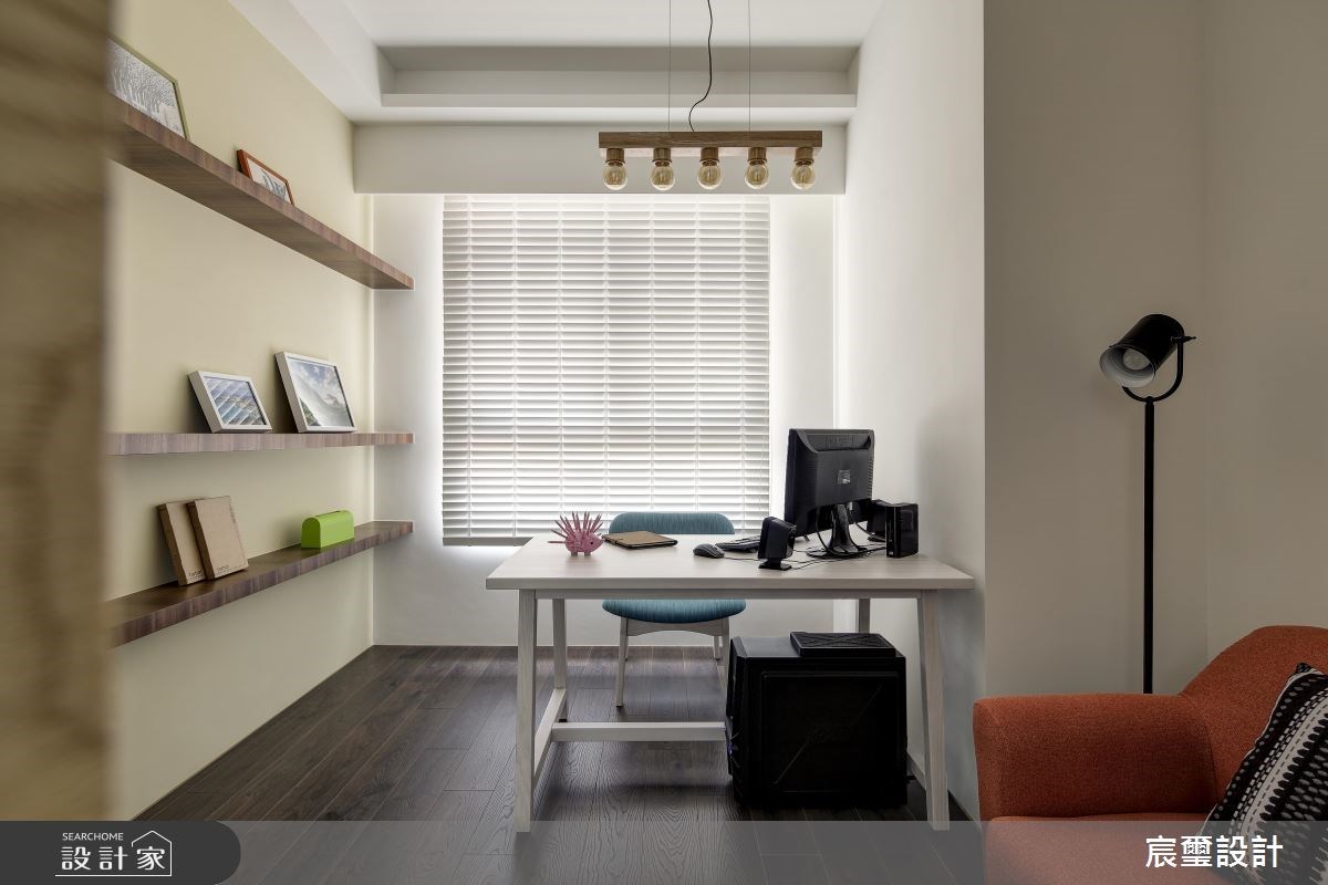 35坪新成屋(5年以下)＿現代風書房案例圖片＿宸璽設計＿宸璽_05之11