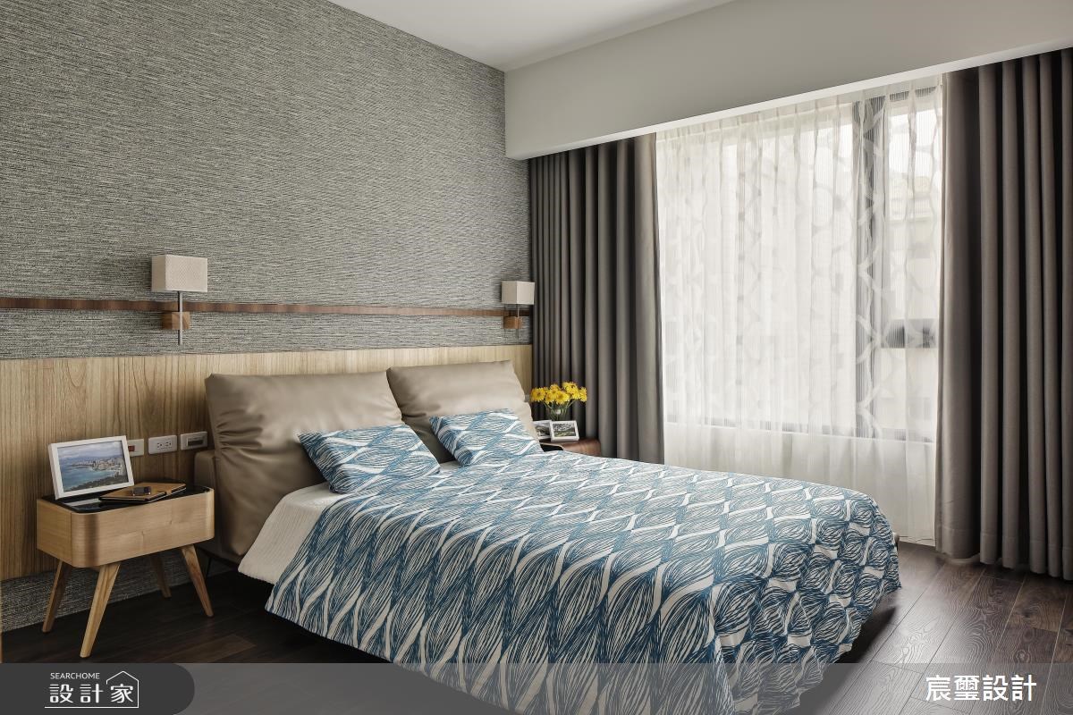 35坪新成屋(5年以下)＿現代風臥室案例圖片＿宸璽設計＿宸璽_05之13