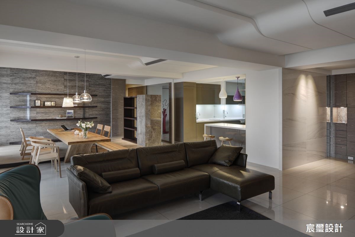 50坪新成屋(5年以下)＿現代風客廳案例圖片＿宸璽設計＿宸璽_07之1