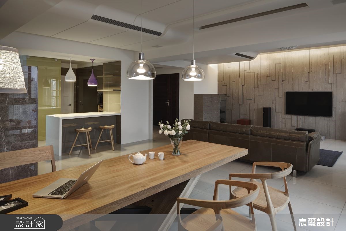 50坪新成屋(5年以下)＿現代風客廳餐廳案例圖片＿宸璽設計＿宸璽_07之2