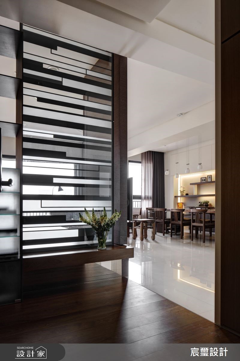 40坪新成屋(5年以下)＿混搭風玄關案例圖片＿宸璽設計＿宸璽_08之1