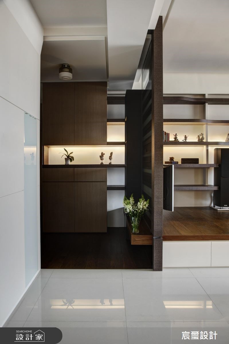 40坪新成屋(5年以下)＿混搭風玄關案例圖片＿宸璽設計＿宸璽_08之3