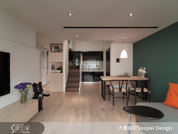 28坪中古屋(5~15年)＿北歐風客廳餐廳案例圖片＿大雄室內設計Snuper Design＿大雄_10之4