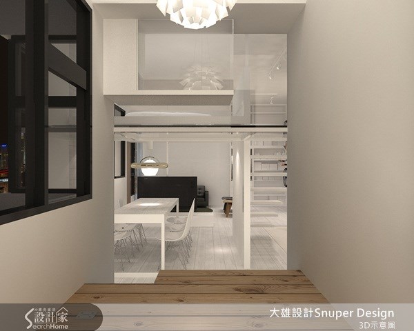 15坪中古屋(5~15年)＿簡約風玄關餐廳樓梯案例圖片＿大雄室內設計Snuper Design＿大雄_13之7