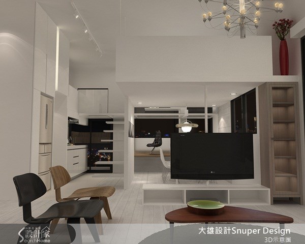 15坪中古屋(5~15年)＿簡約風客廳案例圖片＿大雄室內設計Snuper Design＿大雄_13之5