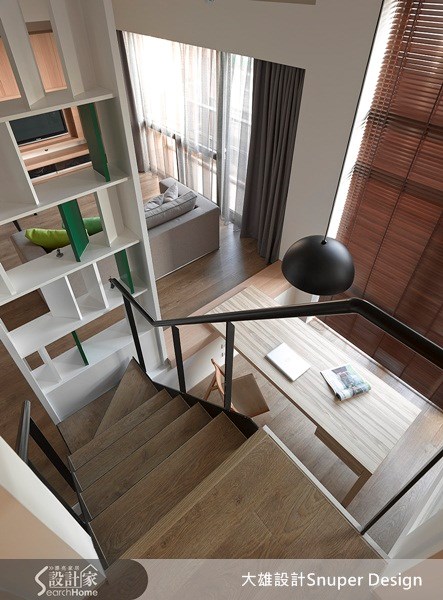 新成屋(5年以下)＿北歐風客廳書房樓梯案例圖片＿大雄室內設計Snuper Design＿大雄_18之23
