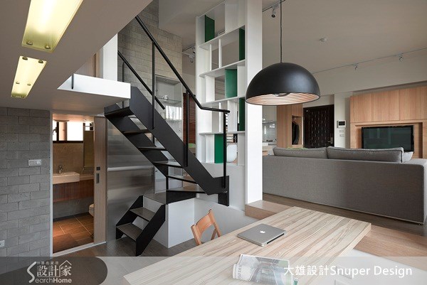 新成屋(5年以下)＿北歐風書房浴室樓梯案例圖片＿大雄室內設計Snuper Design＿大雄_18之18