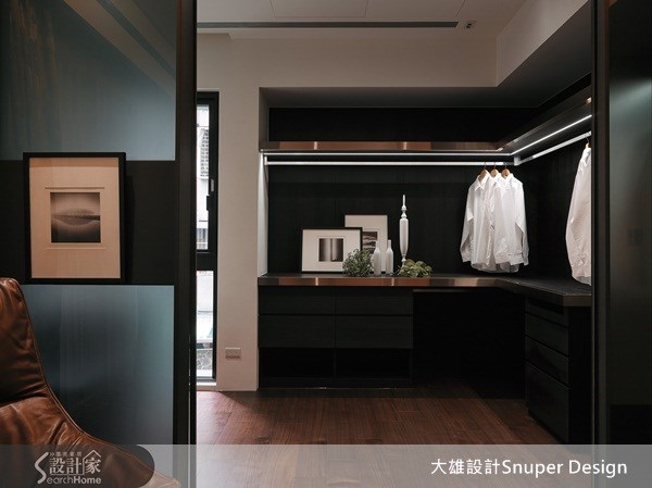 65坪新成屋(5年以下)＿工業風更衣間案例圖片＿大雄室內設計Snuper Design＿大雄_19之18