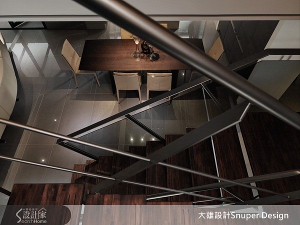 65坪新成屋(5年以下)＿工業風餐廳樓梯案例圖片＿大雄室內設計Snuper Design＿大雄_19之10