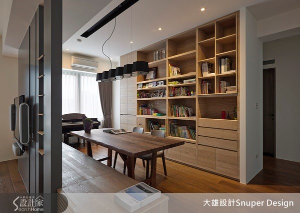 30坪中古屋(5~15年)＿北歐風書房案例圖片＿大雄室內設計Snuper Design＿大雄_20之5