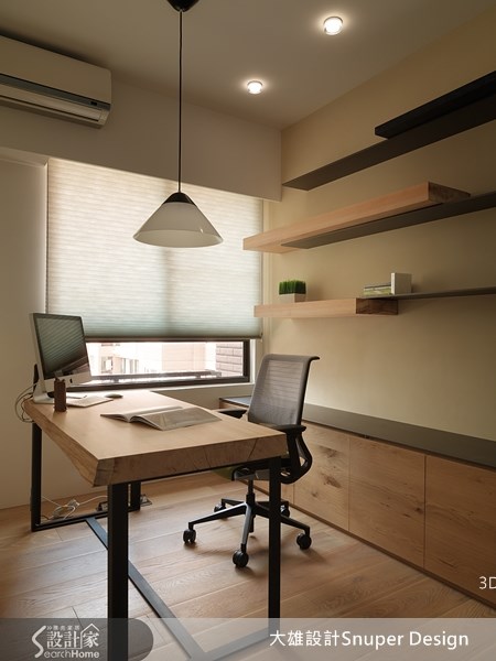45坪新成屋(5年以下)＿北歐風書房案例圖片＿大雄室內設計Snuper Design＿大雄_21之14