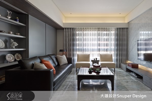 40坪預售屋＿現代風客廳案例圖片＿大雄室內設計Snuper Design＿大雄_23之4