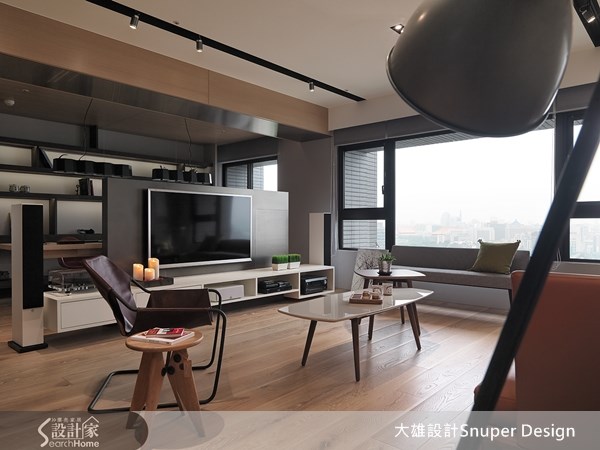 45坪新成屋(5年以下)＿現代風客廳案例圖片＿大雄室內設計Snuper Design＿大雄_24之6