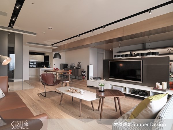45坪新成屋(5年以下)＿現代風客廳案例圖片＿大雄室內設計Snuper Design＿大雄_24之4