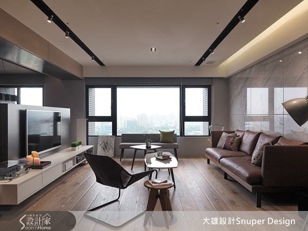 45坪新成屋(5年以下)＿現代風客廳案例圖片＿大雄室內設計Snuper Design＿大雄_24之7