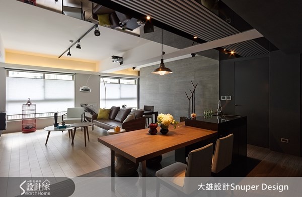 28坪中古屋(5~15年)＿工業風客廳餐廳案例圖片＿大雄室內設計Snuper Design＿大雄_25之13