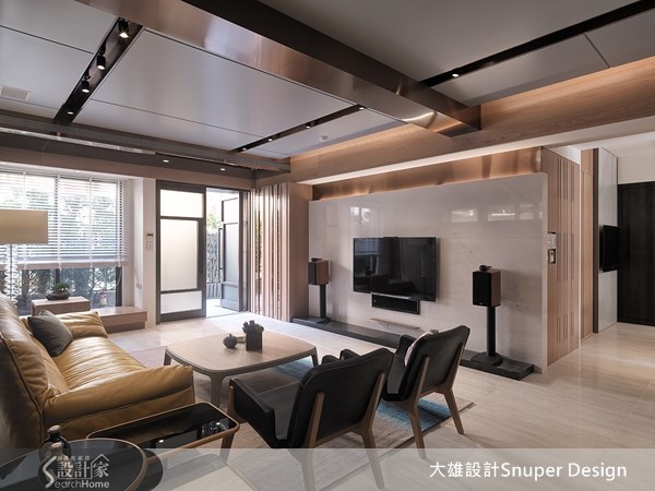 45坪新成屋(5年以下)＿現代風客廳案例圖片＿大雄室內設計Snuper Design＿大雄_27之1