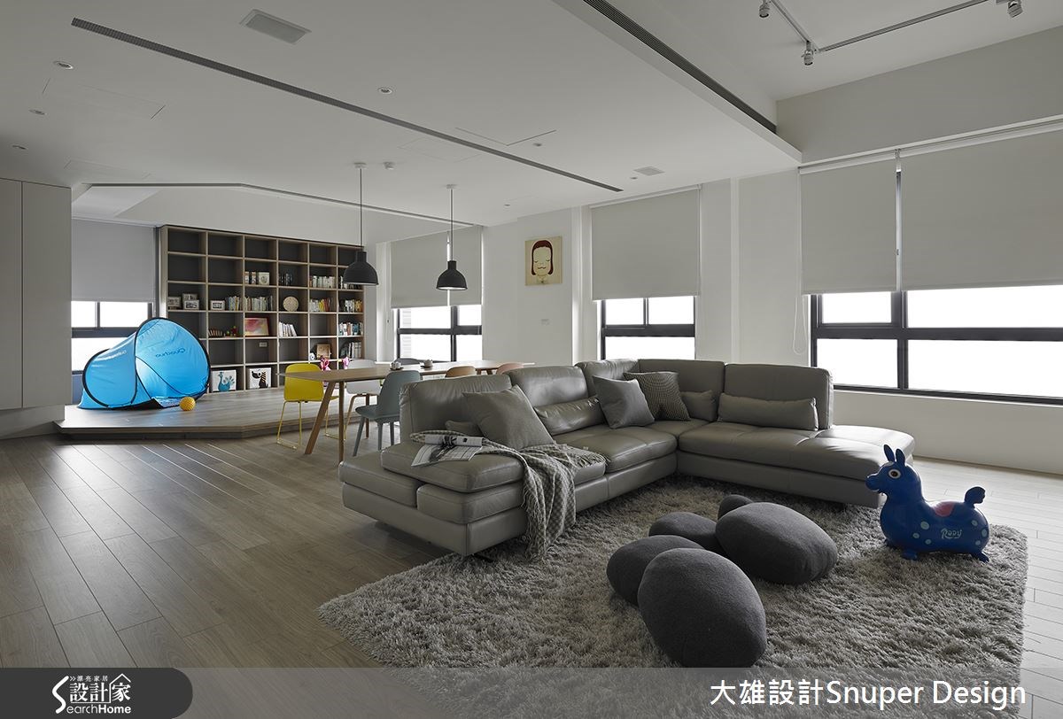 55坪預售屋＿北歐風客廳案例圖片＿大雄室內設計Snuper Design＿大雄_32之5