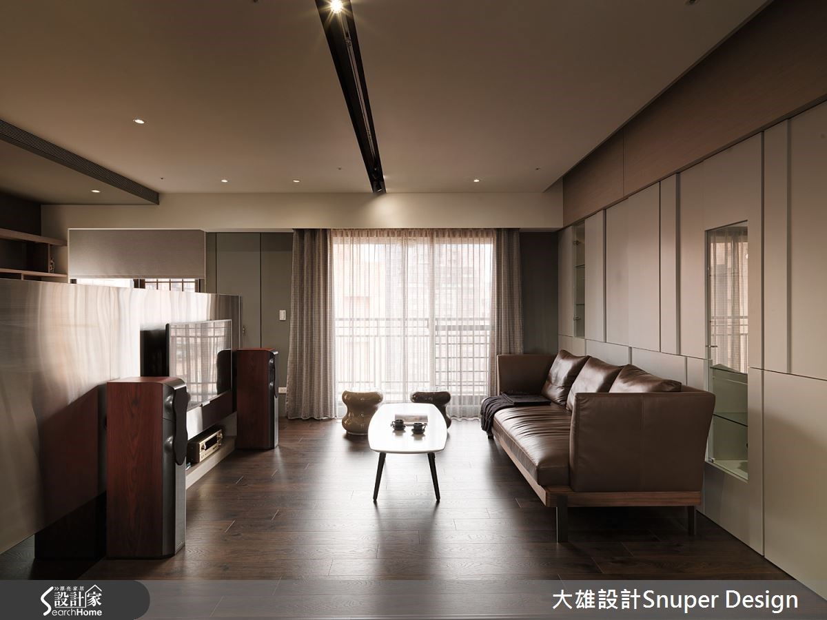 30坪新成屋(5年以下)＿工業風客廳案例圖片＿大雄室內設計Snuper Design＿大雄_38之2
