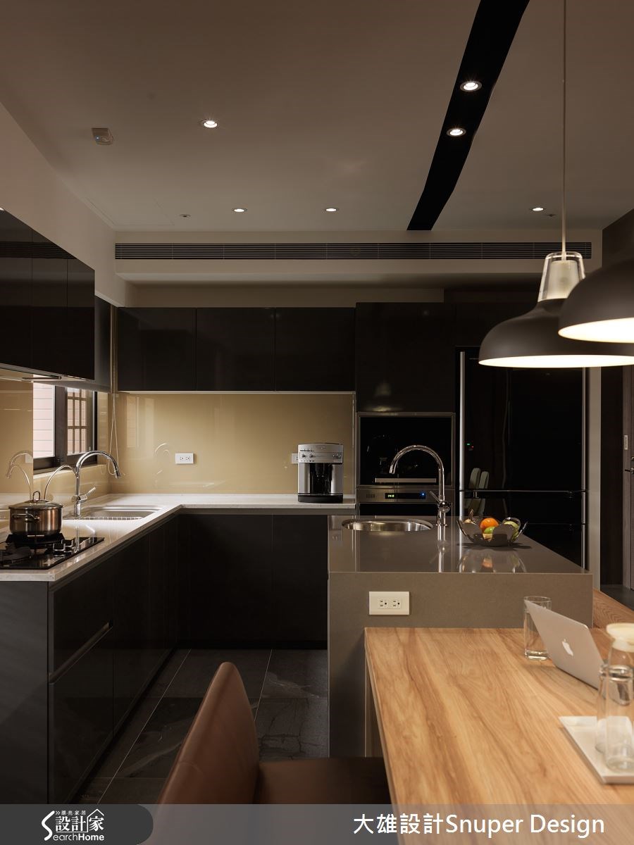 30坪新成屋(5年以下)＿工業風廚房案例圖片＿大雄室內設計Snuper Design＿大雄_38之10