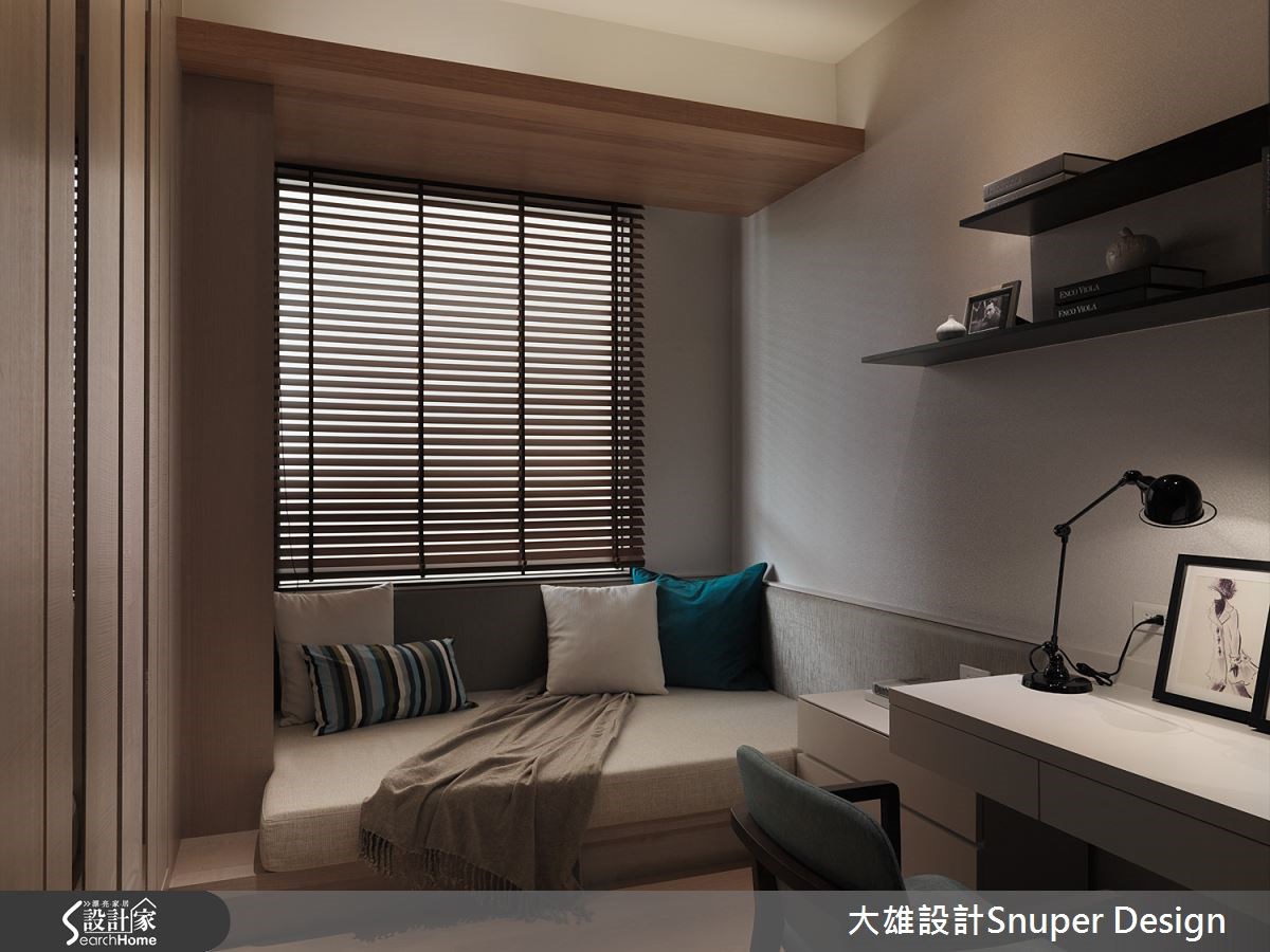 45坪預售屋＿現代風臥室臥榻案例圖片＿大雄室內設計Snuper Design＿大雄_40之10