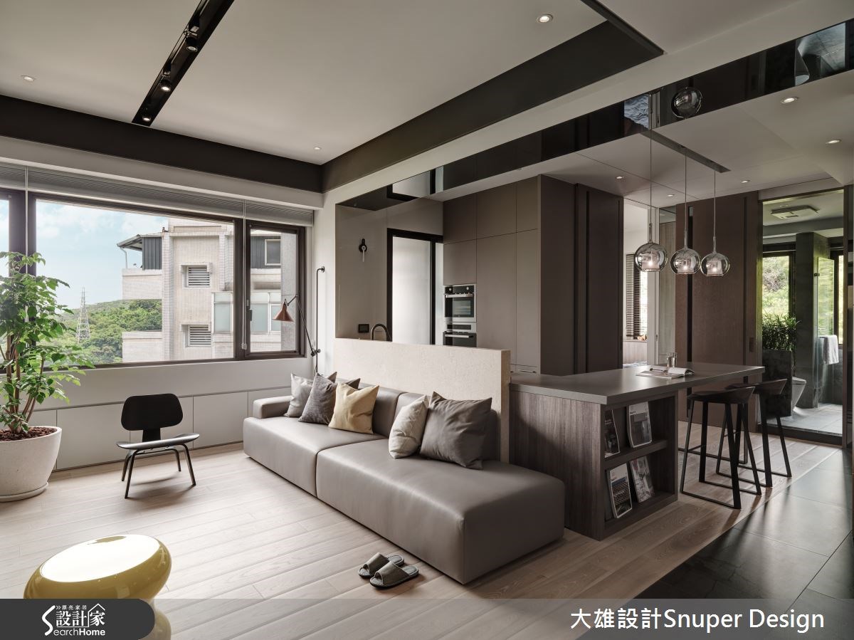 22坪新成屋(5年以下)＿現代風客廳吧檯案例圖片＿大雄室內設計Snuper Design＿大雄_41之1