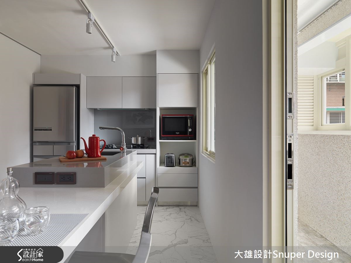 18坪老屋(16~30年)＿現代風廚房吧檯案例圖片＿大雄室內設計Snuper Design＿大雄_45之14
