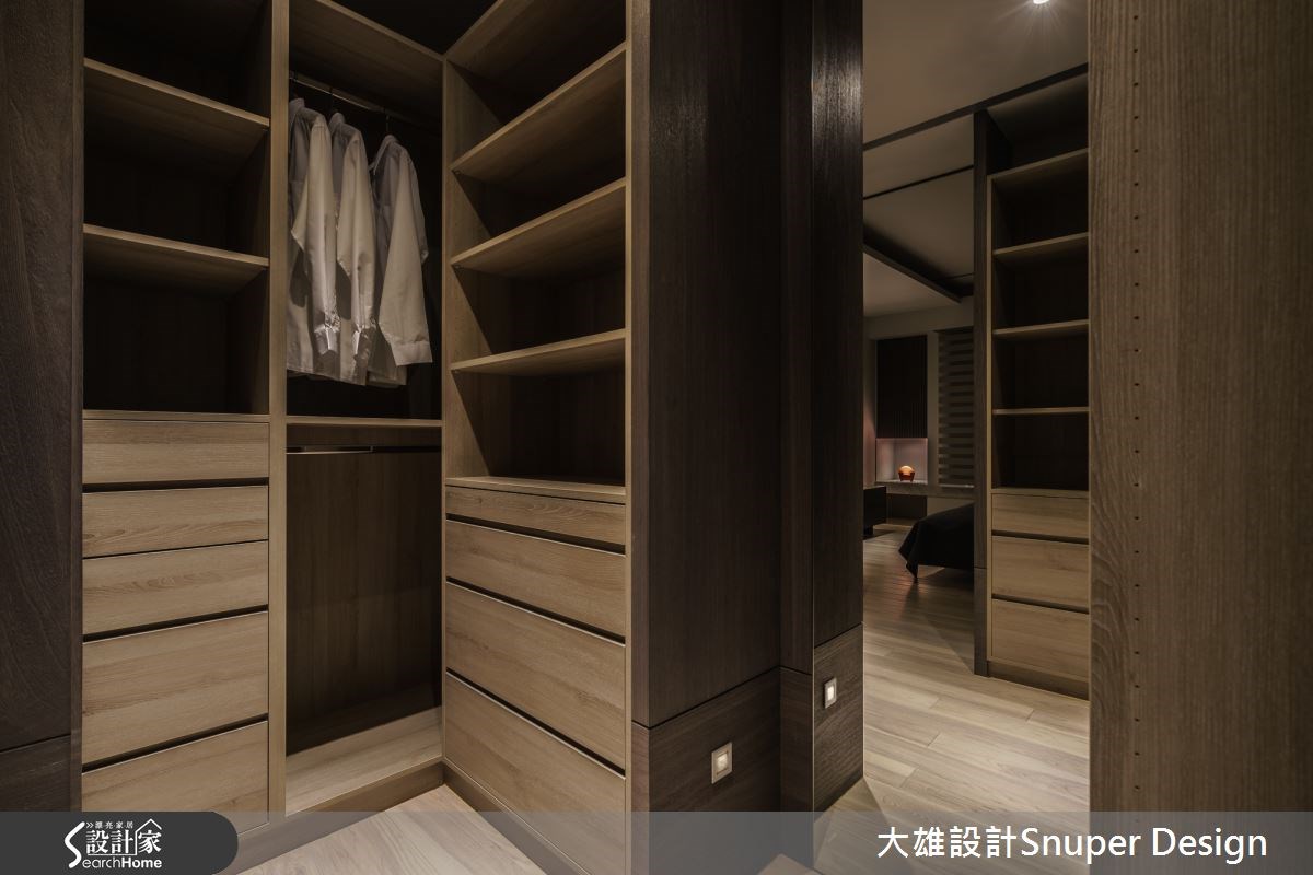46坪新成屋(5年以下)＿現代風更衣間案例圖片＿大雄室內設計Snuper Design＿大雄_47之21