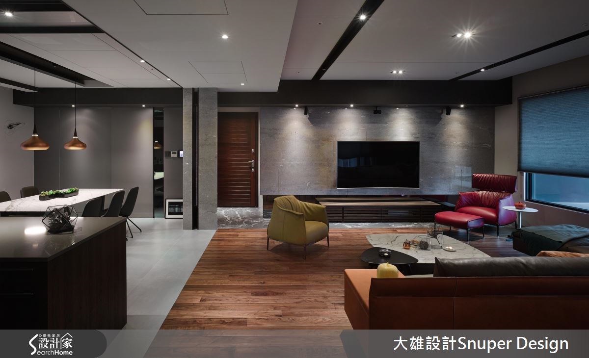 50坪新成屋(5年以下)＿現代風客廳餐廳案例圖片＿大雄室內設計Snuper Design＿大雄_50之4