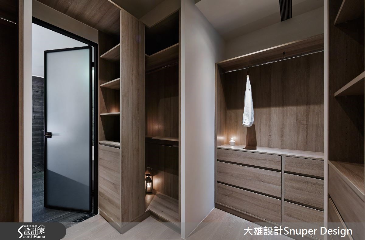 50坪新成屋(5年以下)＿現代風更衣間案例圖片＿大雄室內設計Snuper Design＿大雄_50之23