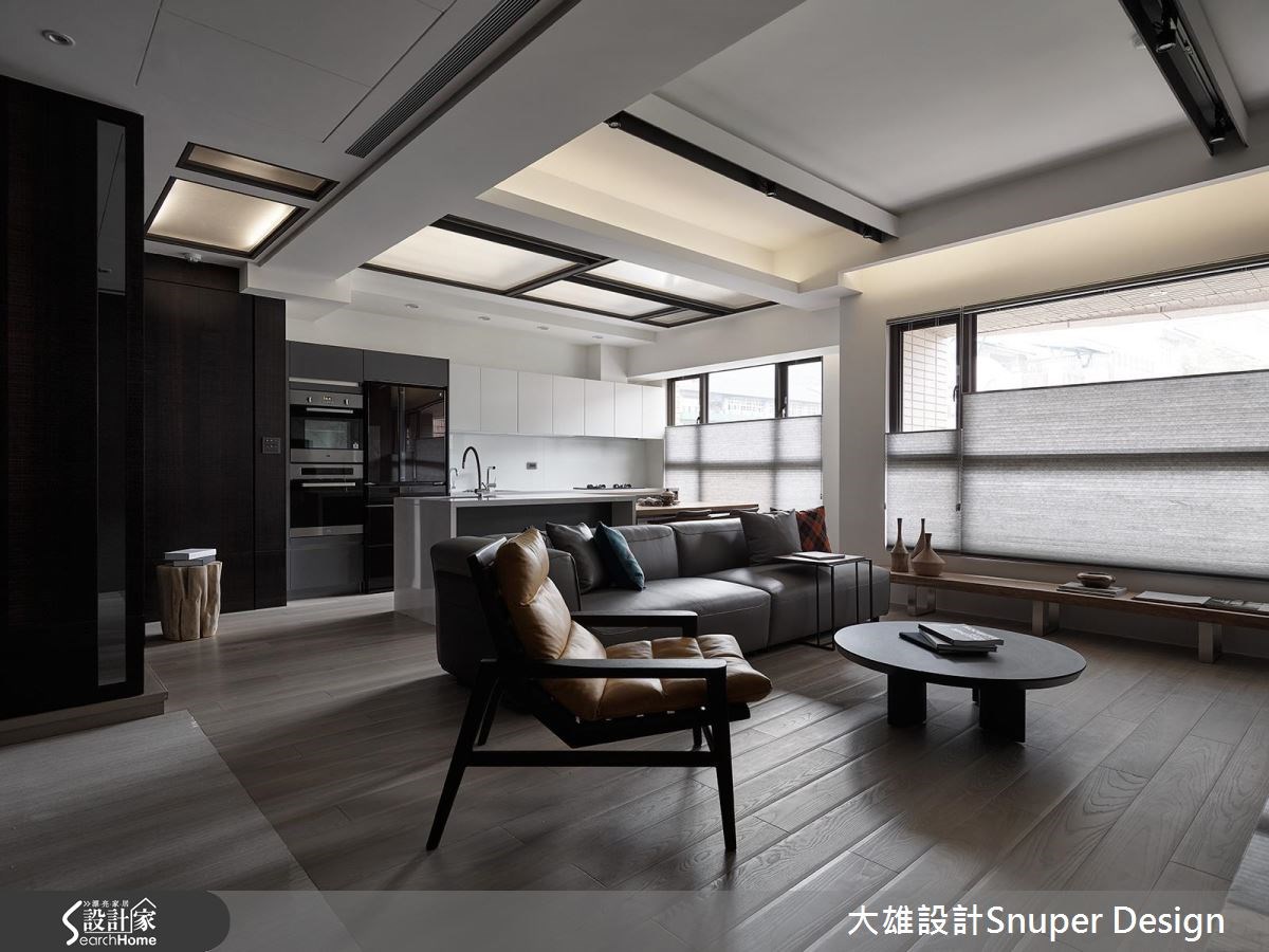 25坪新成屋(5年以下)＿現代風客廳廚房案例圖片＿大雄室內設計Snuper Design＿大雄_51之3