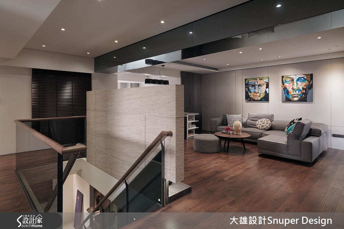 116坪老屋(16~30年)＿現代風客廳樓梯案例圖片＿大雄室內設計Snuper Design＿大雄_52之23