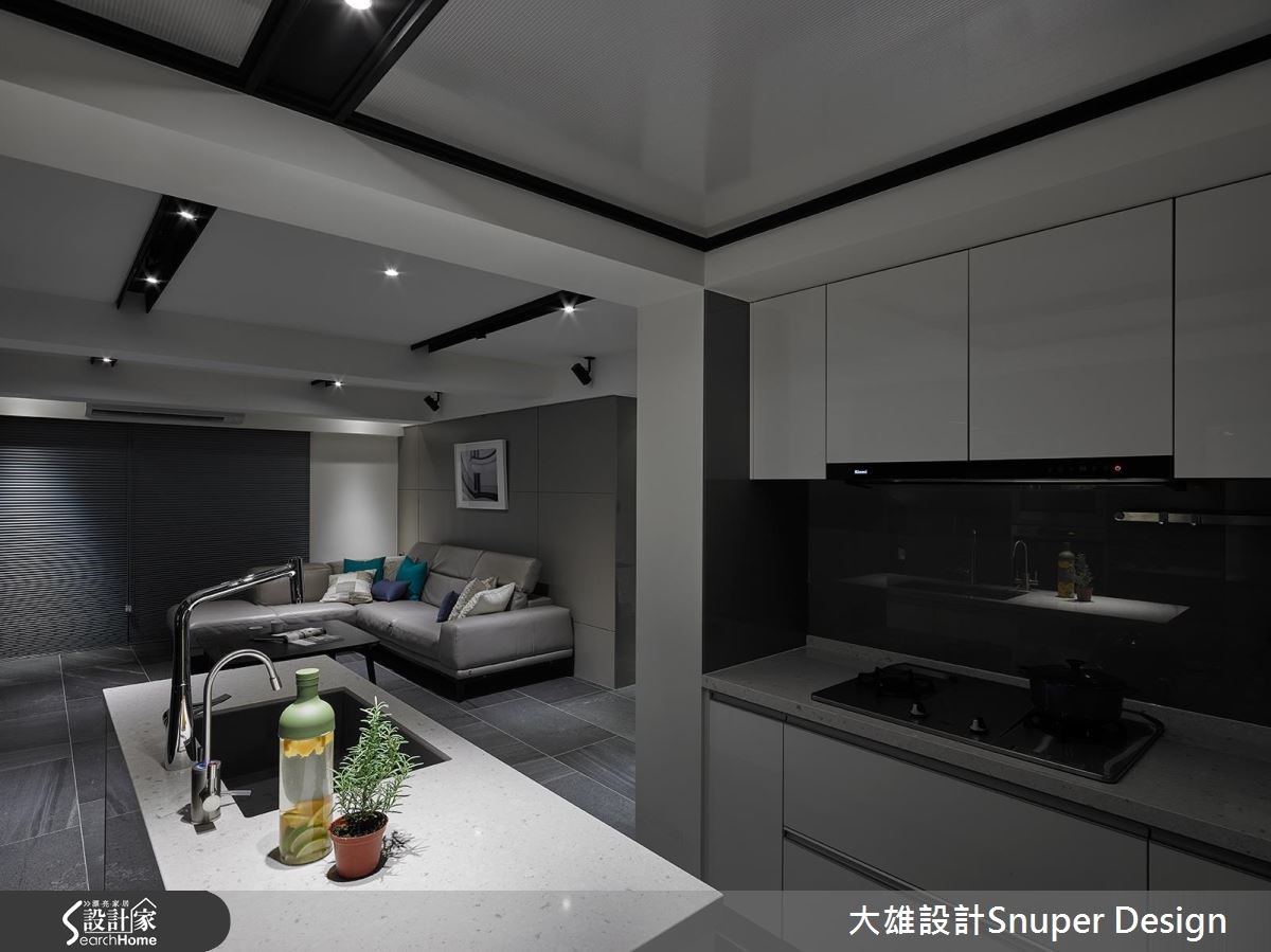 50坪老屋(16~30年)＿現代風客廳廚房案例圖片＿大雄室內設計Snuper Design＿大雄_53之8