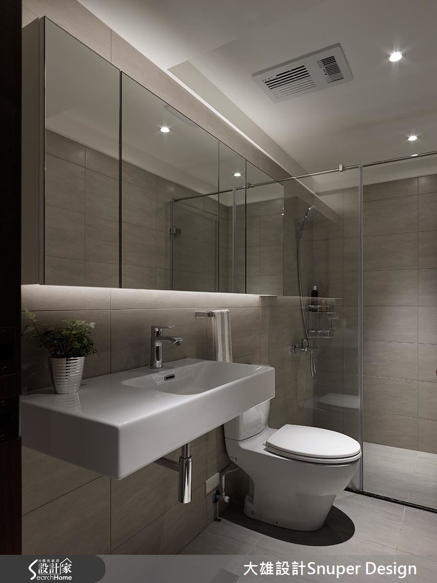 50坪老屋(16~30年)＿現代風浴室案例圖片＿大雄室內設計Snuper Design＿大雄_53之16