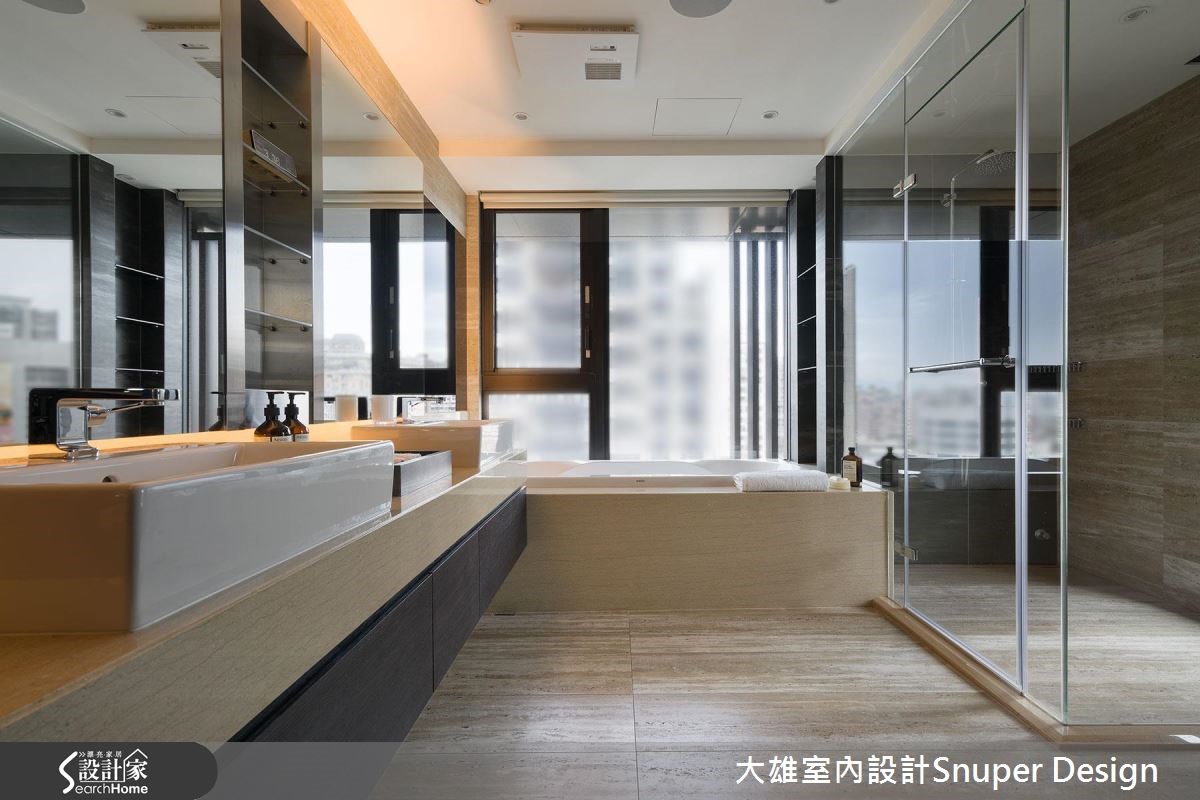 90坪新成屋(5年以下)＿現代風浴室案例圖片＿大雄室內設計Snuper Design＿大雄_58之21