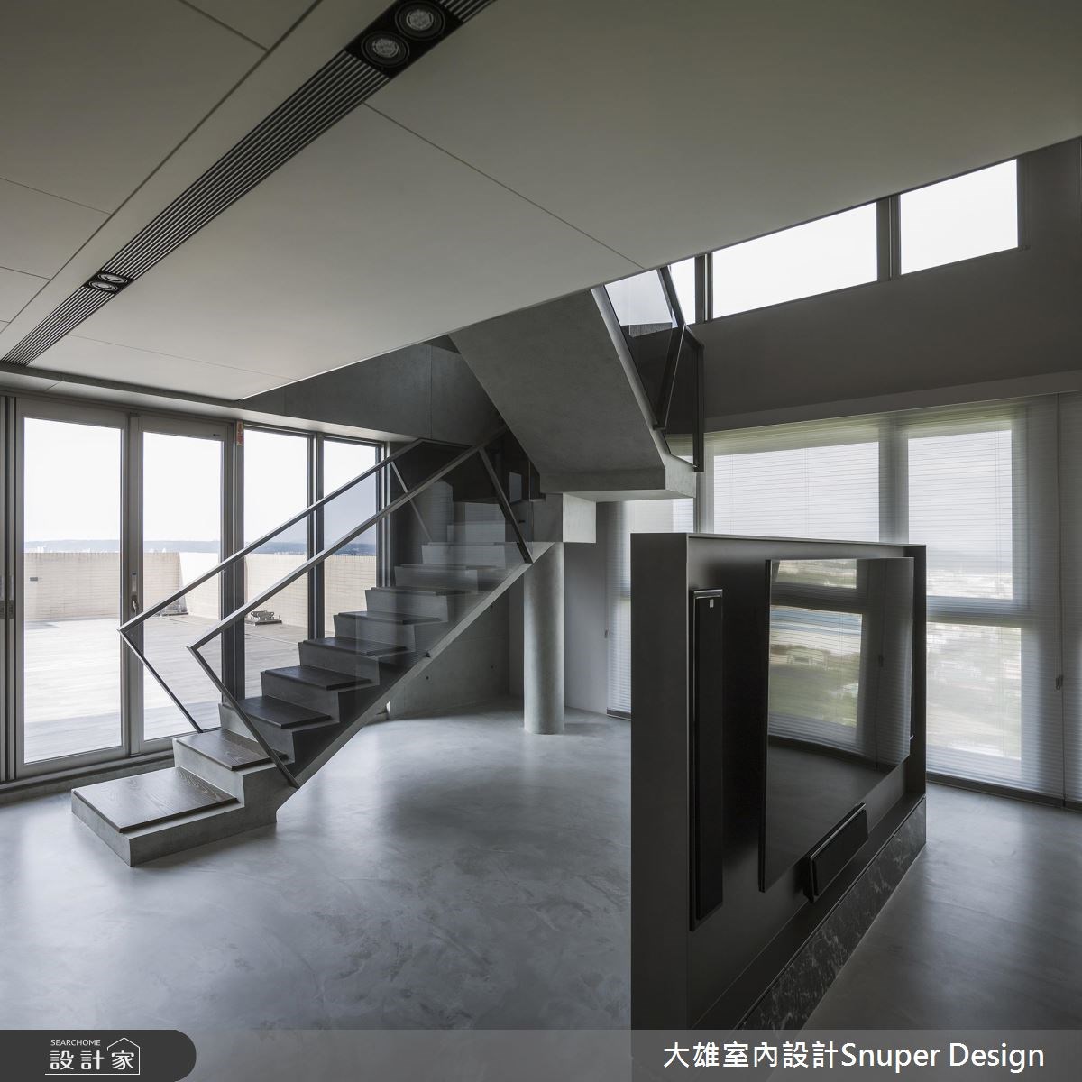 70坪新成屋(5年以下)＿現代風樓梯案例圖片＿大雄室內設計Snuper Design＿大雄_68之2