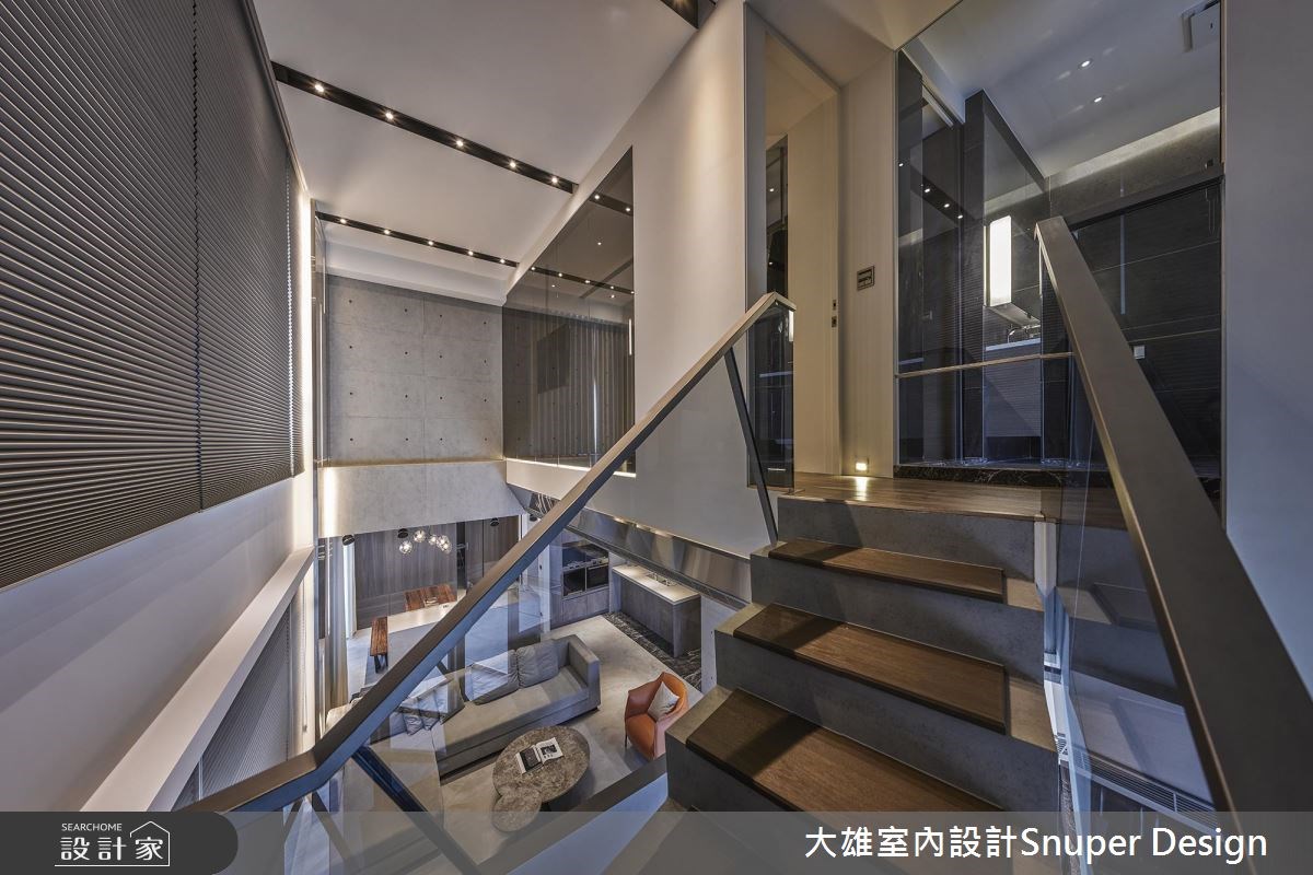 70坪新成屋(5年以下)＿現代風樓梯案例圖片＿大雄室內設計Snuper Design＿大雄_68之19