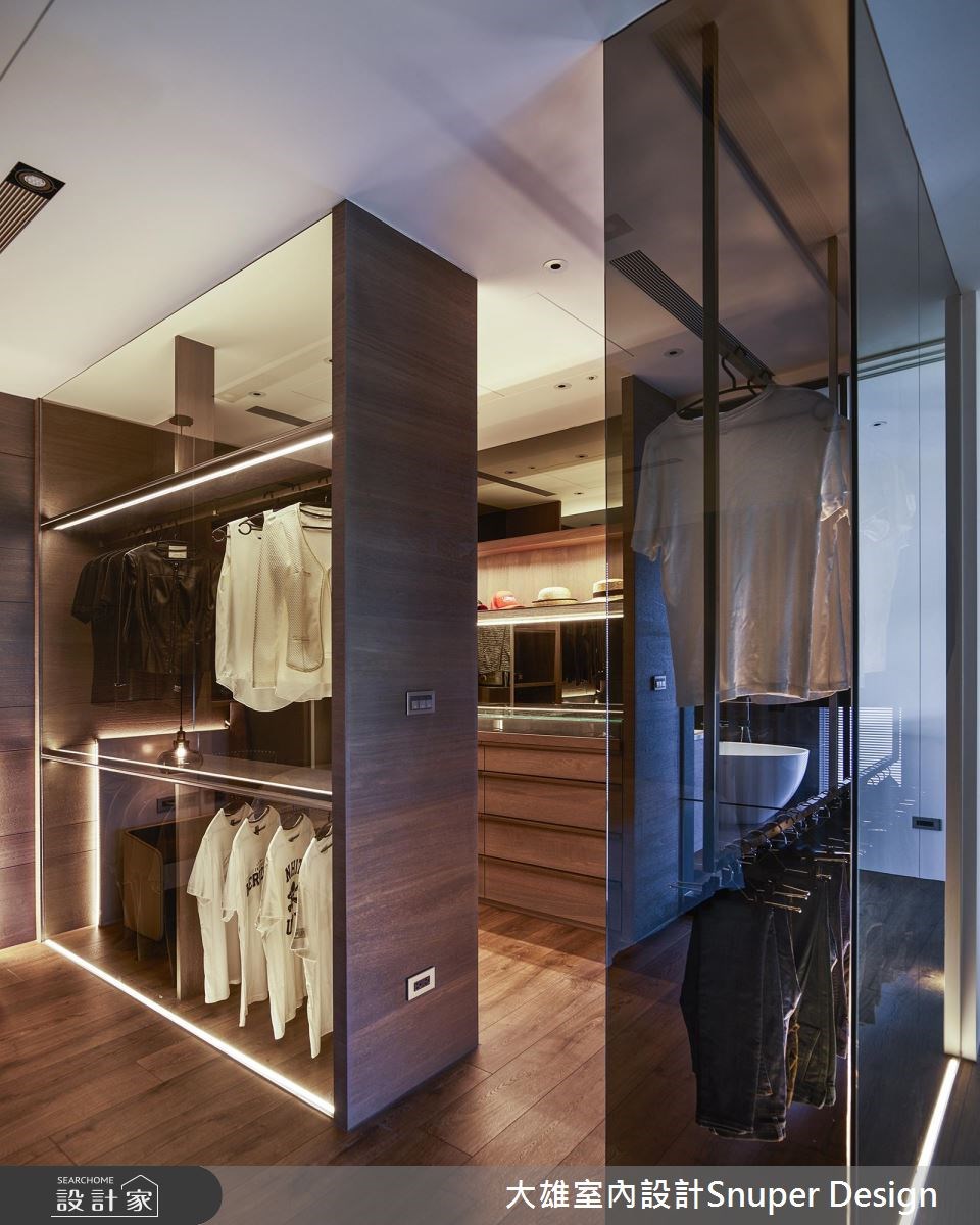 70坪新成屋(5年以下)＿現代風更衣間案例圖片＿大雄室內設計Snuper Design＿大雄_68之27