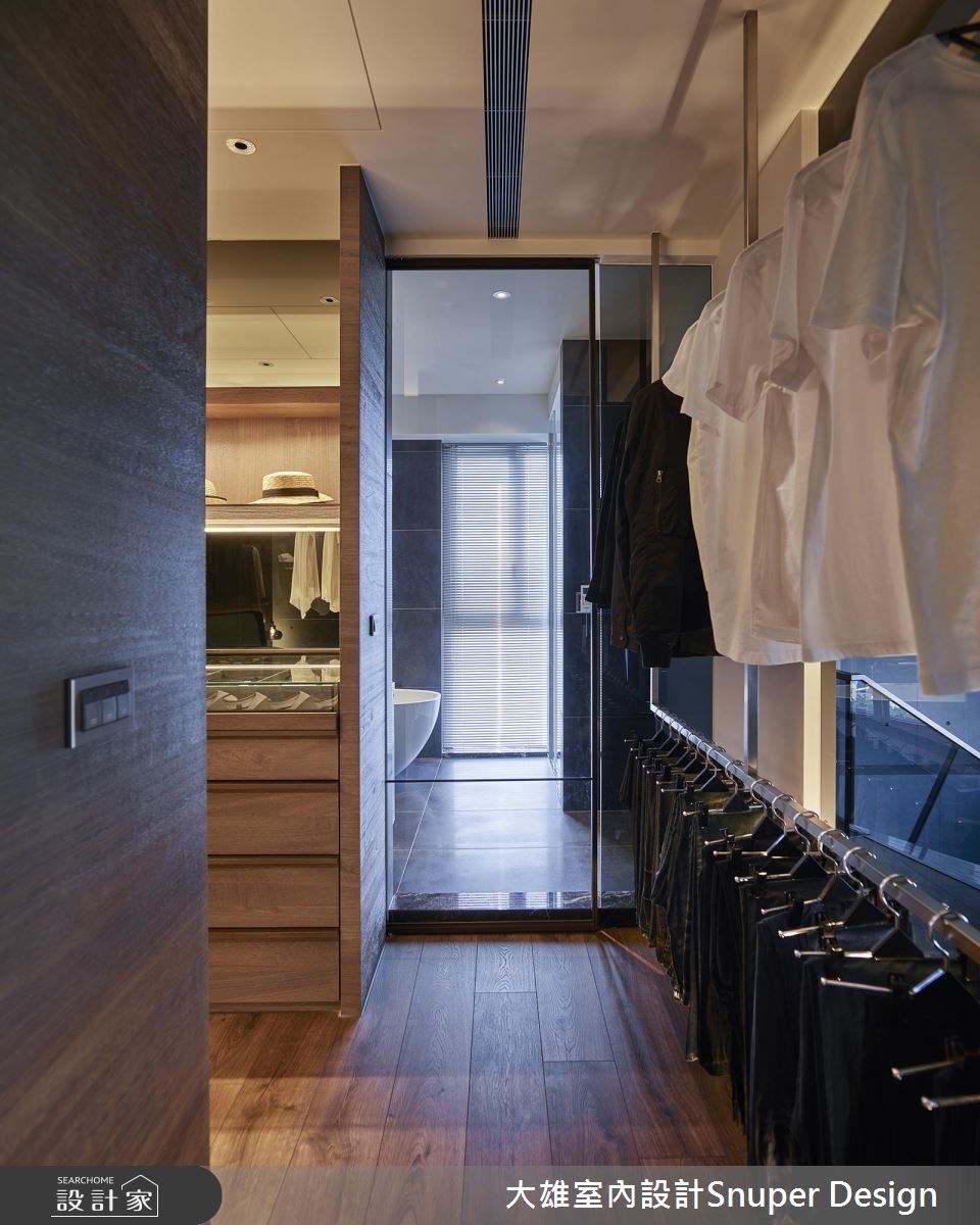 70坪新成屋(5年以下)＿現代風更衣間案例圖片＿大雄室內設計Snuper Design＿大雄_68之28