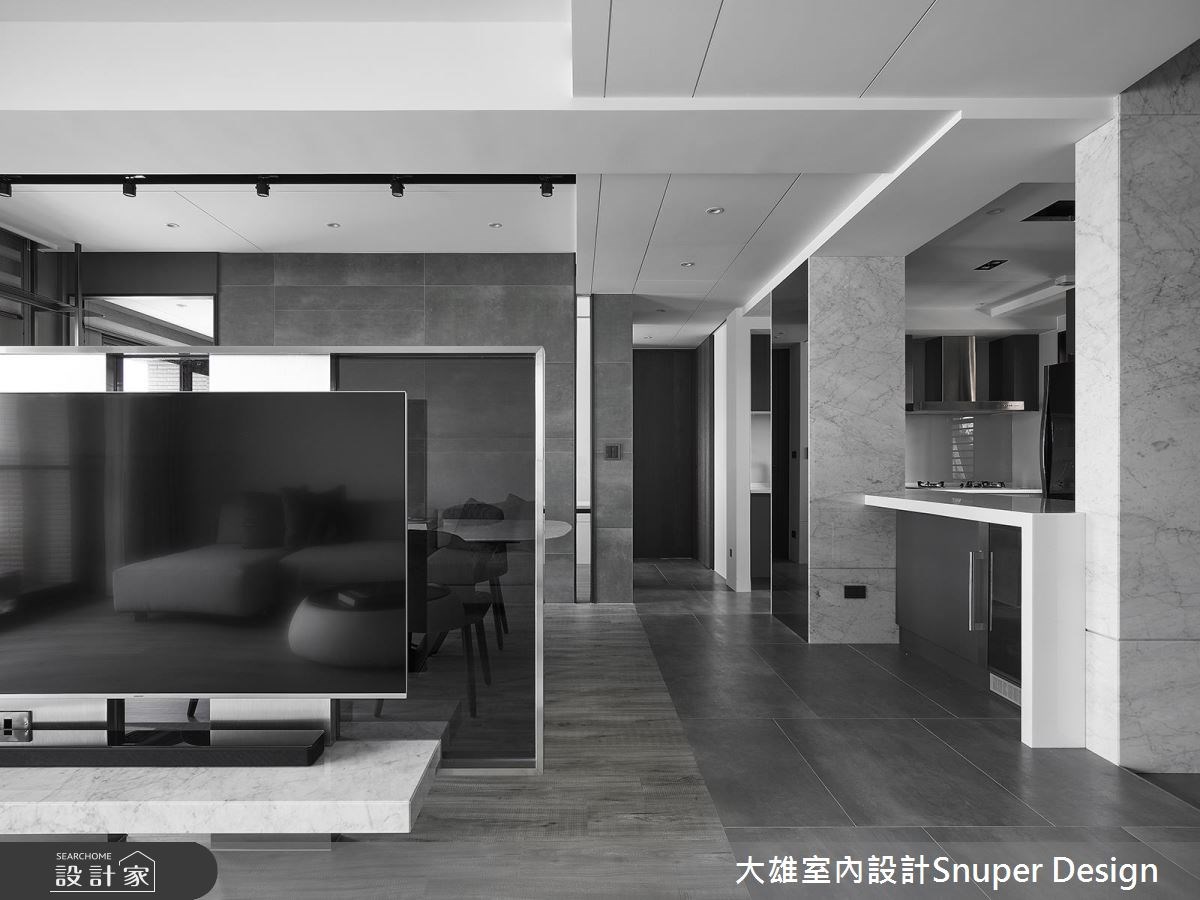 30坪新成屋(5年以下)＿現代風客廳吧檯案例圖片＿大雄室內設計Snuper Design＿大雄_72之5