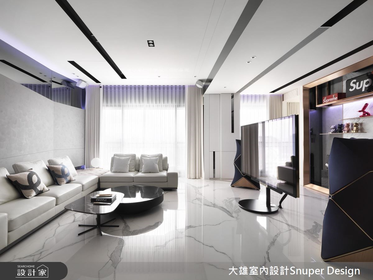 65坪新成屋(5年以下)＿現代風客廳案例圖片＿大雄室內設計Snuper Design＿大雄_75之5