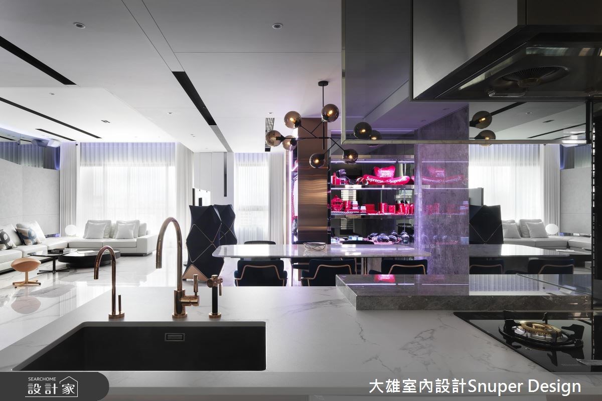 65坪新成屋(5年以下)＿現代風客廳餐廳廚房案例圖片＿大雄室內設計Snuper Design＿大雄_75之8