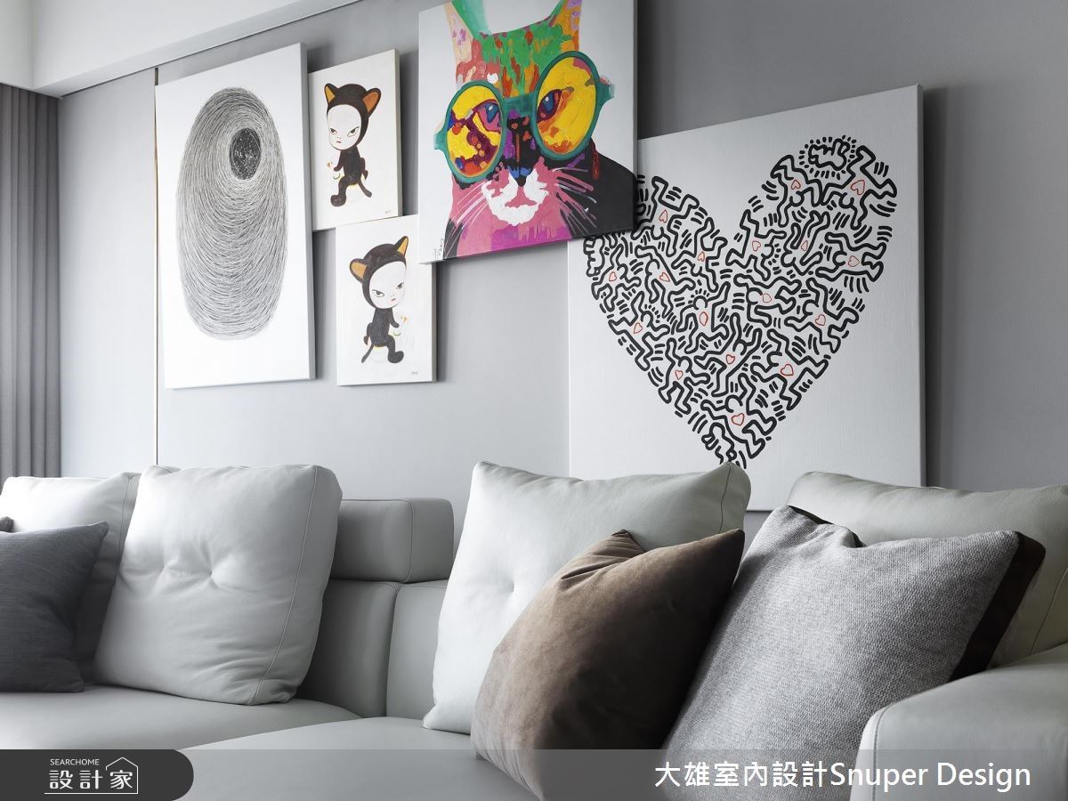 中古屋(5~15年)＿現代風客廳案例圖片＿大雄室內設計Snuper Design＿大雄_78之4