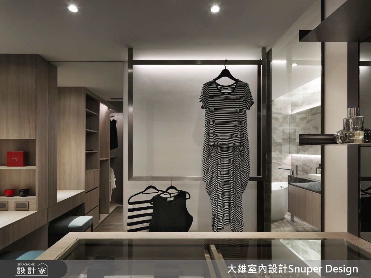 50坪新成屋(5年以下)＿現代風更衣間案例圖片＿大雄室內設計Snuper Design＿大雄_79之23