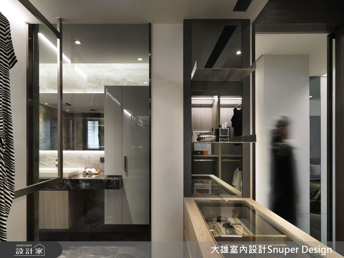 50坪新成屋(5年以下)＿現代風更衣間案例圖片＿大雄室內設計Snuper Design＿大雄_79之22