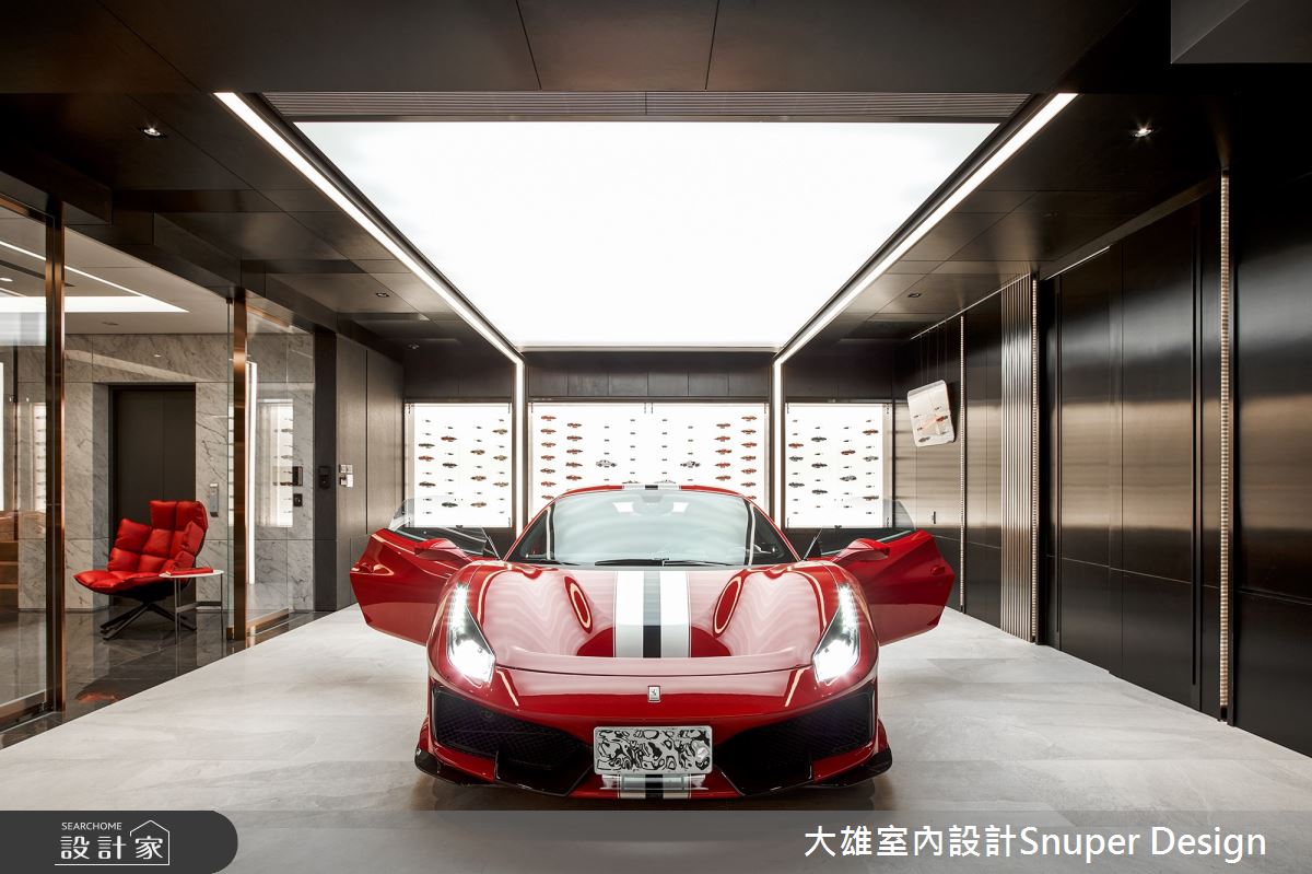 200坪新成屋(5年以下)＿現代風車庫案例圖片＿大雄室內設計Snuper Design＿大雄_82之2