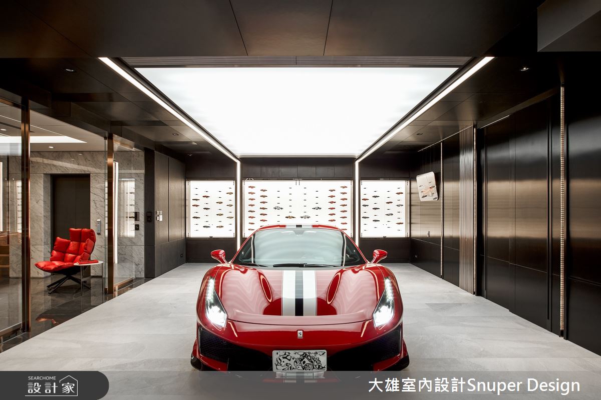 200坪新成屋(5年以下)＿現代風車庫案例圖片＿大雄室內設計Snuper Design＿大雄_82之3