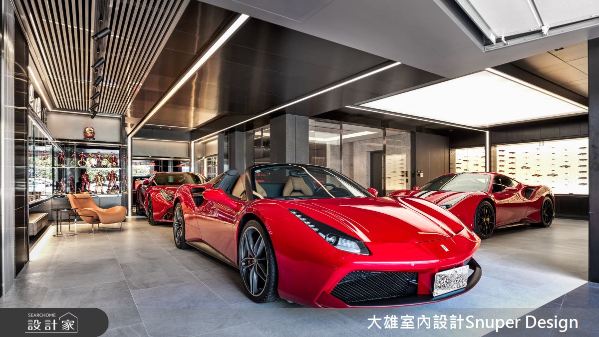 200坪新成屋(5年以下)＿現代風車庫案例圖片＿大雄室內設計Snuper Design＿大雄_82之5