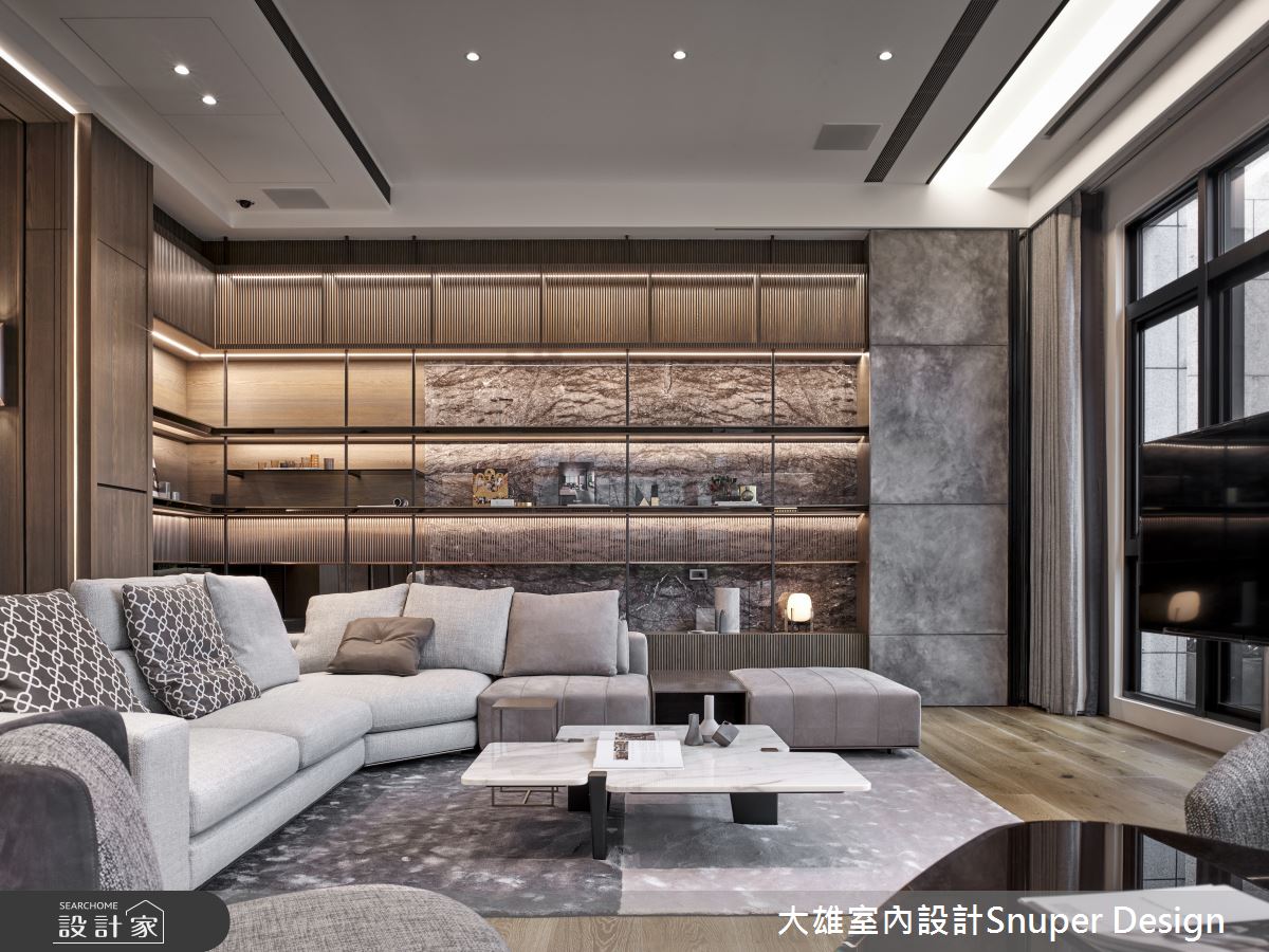 200坪新成屋(5年以下)＿現代風客廳案例圖片＿大雄室內設計Snuper Design＿大雄_82之21